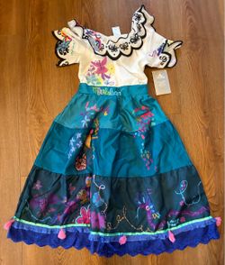 Disney Encanto Mirabel Girls Costume Dress