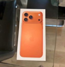 iPhone 17 pro max 256gb blue and orange