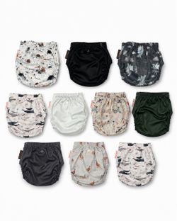 Reusable Baby Cloth Diapers- One Size Adjustable