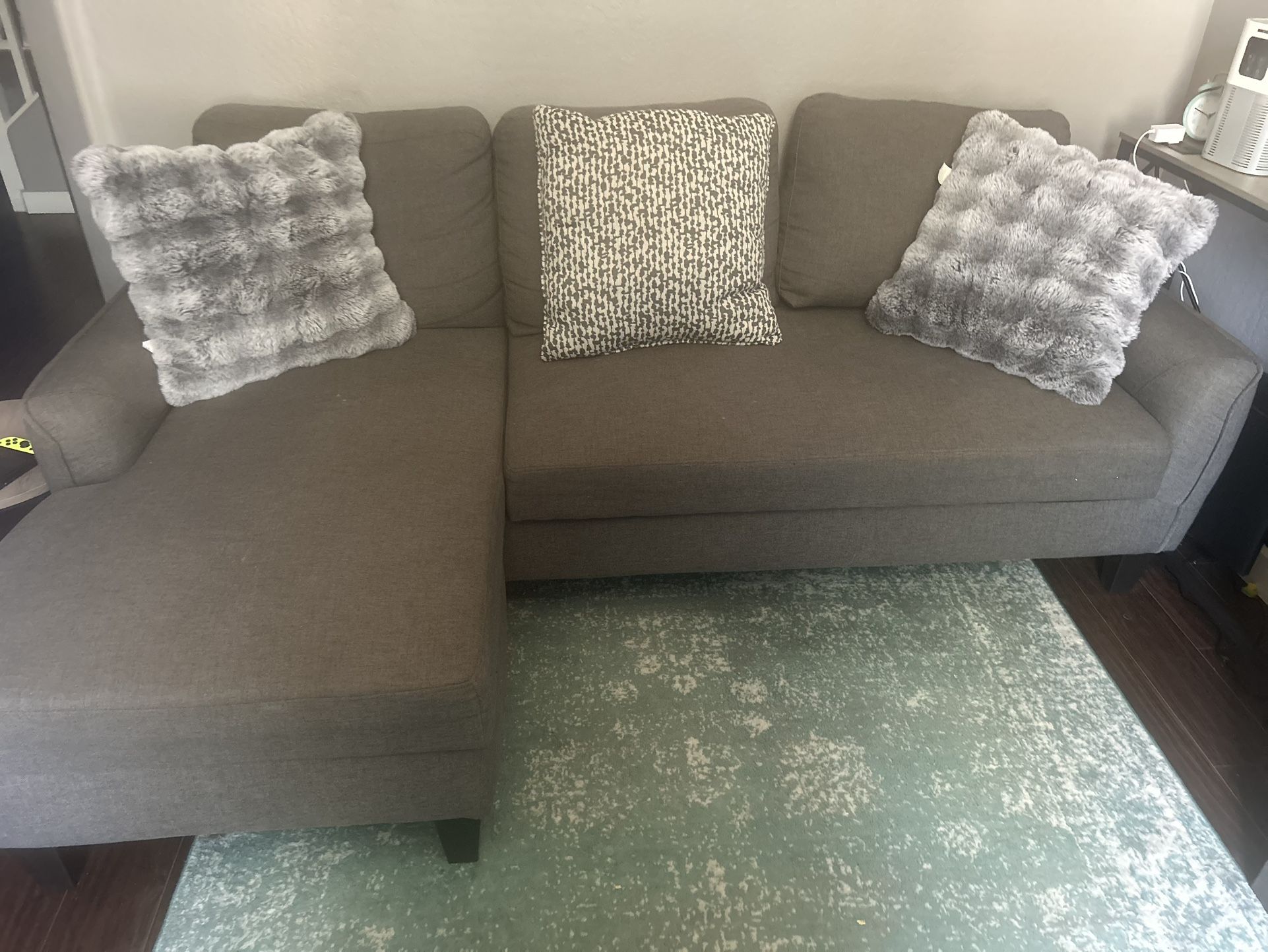 Small Convertible Double Sleeper Sectional couch
