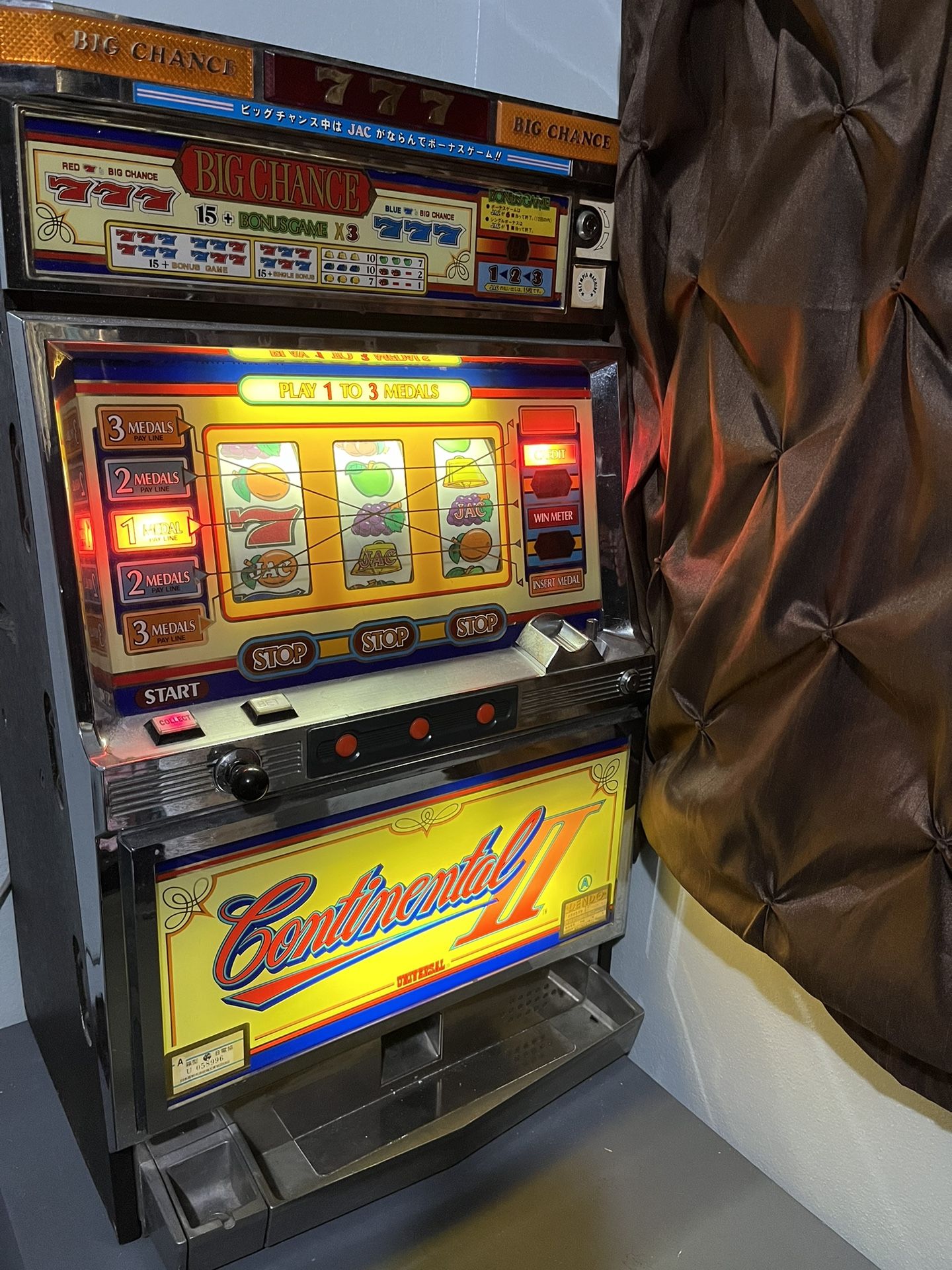 Continental II Slot Machine 