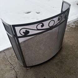 Fireplace Screen-(Lightly Used)