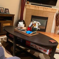 Dark Brown Coffee Table From IKEA