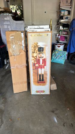 2-42-Inch Nutcracker Holiday Decoration