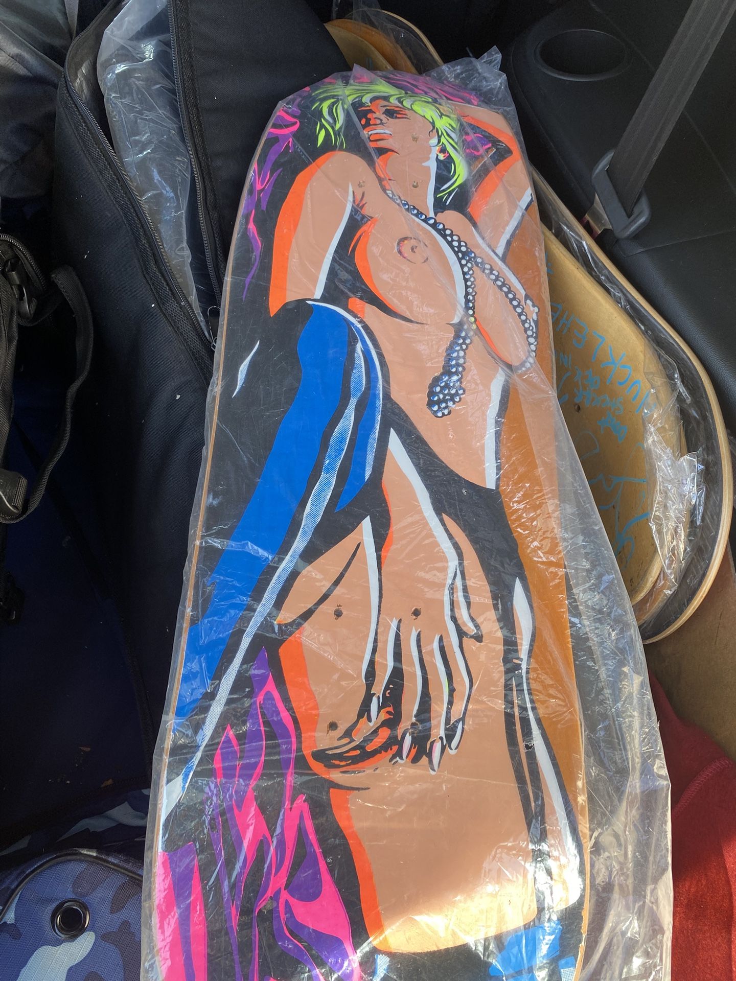 Skate Deck Signed By RANDY COLVIN