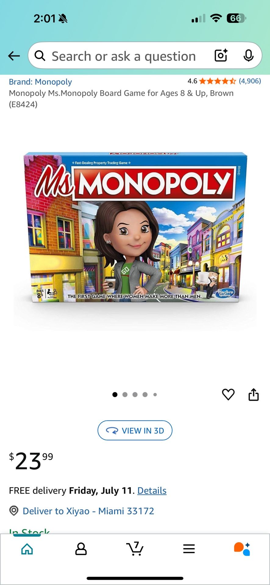 Ms. Monopoly