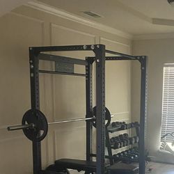 In-home gym set and floor mats