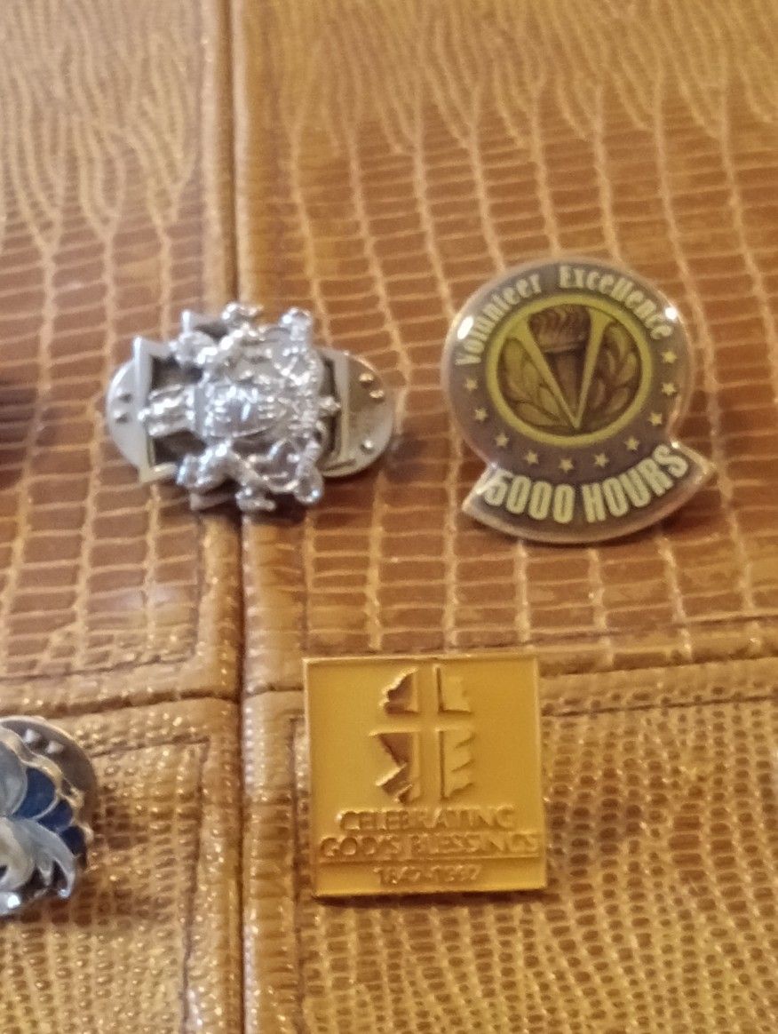 Nine Unique Lapel Pins