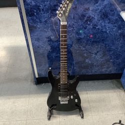 Slammer by Hamer Black Electric Guitar