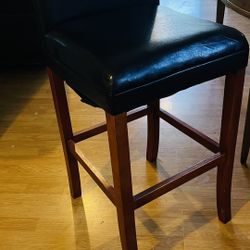 Black Chair .   Tall.
