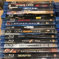 Blu Ray Movie Lot Brand New And Used