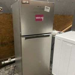 Refrigerator 24” Inches Wide Whirlpool Stainless Steel 