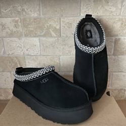 New Ugg Women Tazz Slipper Black Authentic With Box All Sizes 