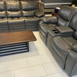 Madrid Two-Piece Recliner Living Room Set $899