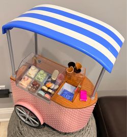 Our Generation Two Scoops Ice Cream Cart