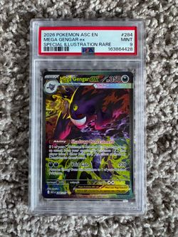 Mega Gengar ex PSA 9 Special Illustration Rare