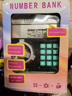 Electronic Safe Piggy Bank 