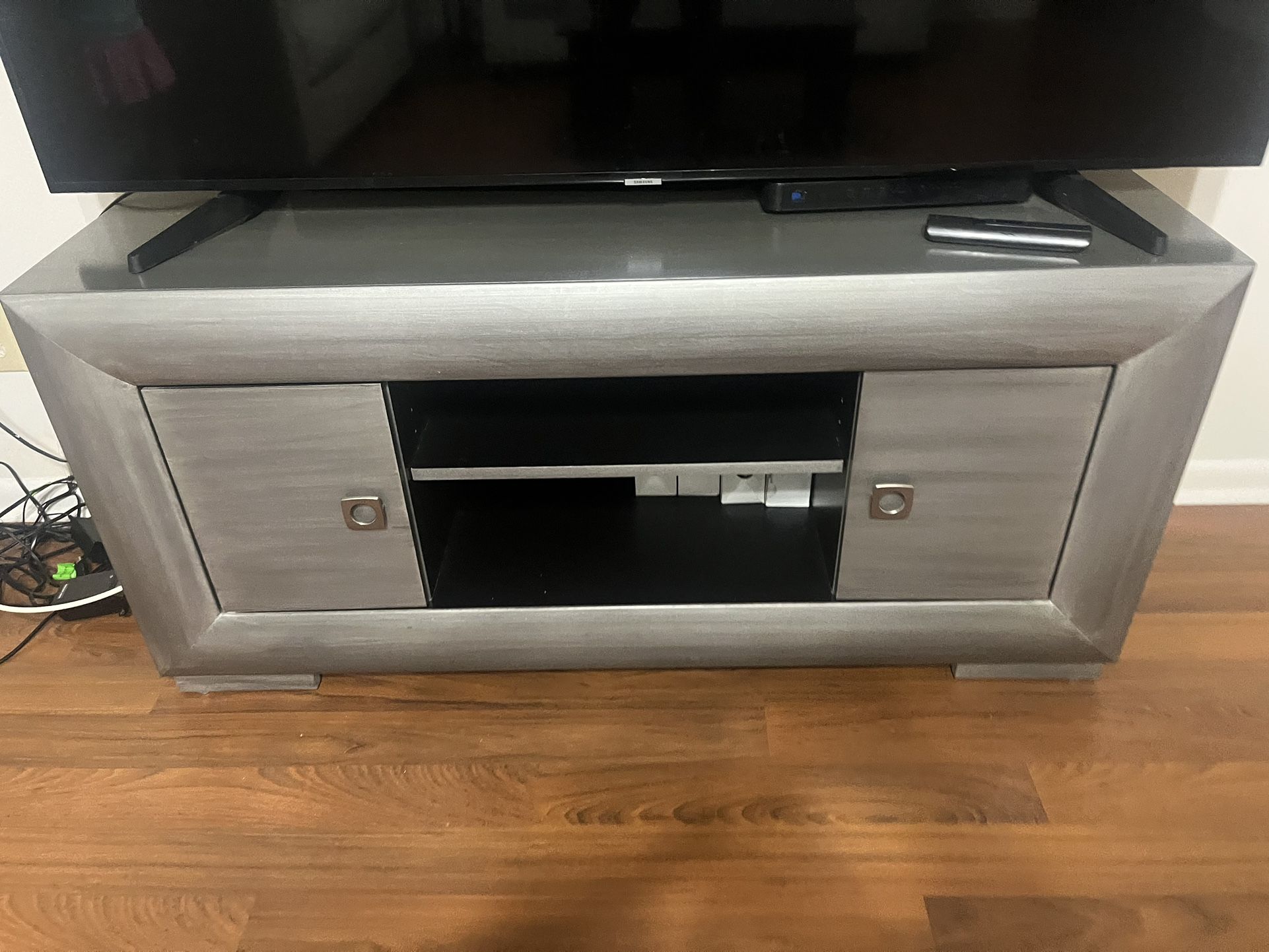 Grey TV Stand For Sale