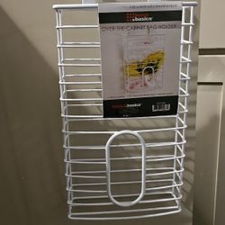 Plastic Grocery Bag Organizer (Over The Cabinet)