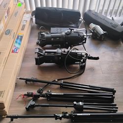 Photography Lighting Equipment and Backgrounds 