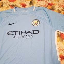 Nike Manchester city Home Jersey Size XL 