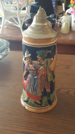 Antique stein