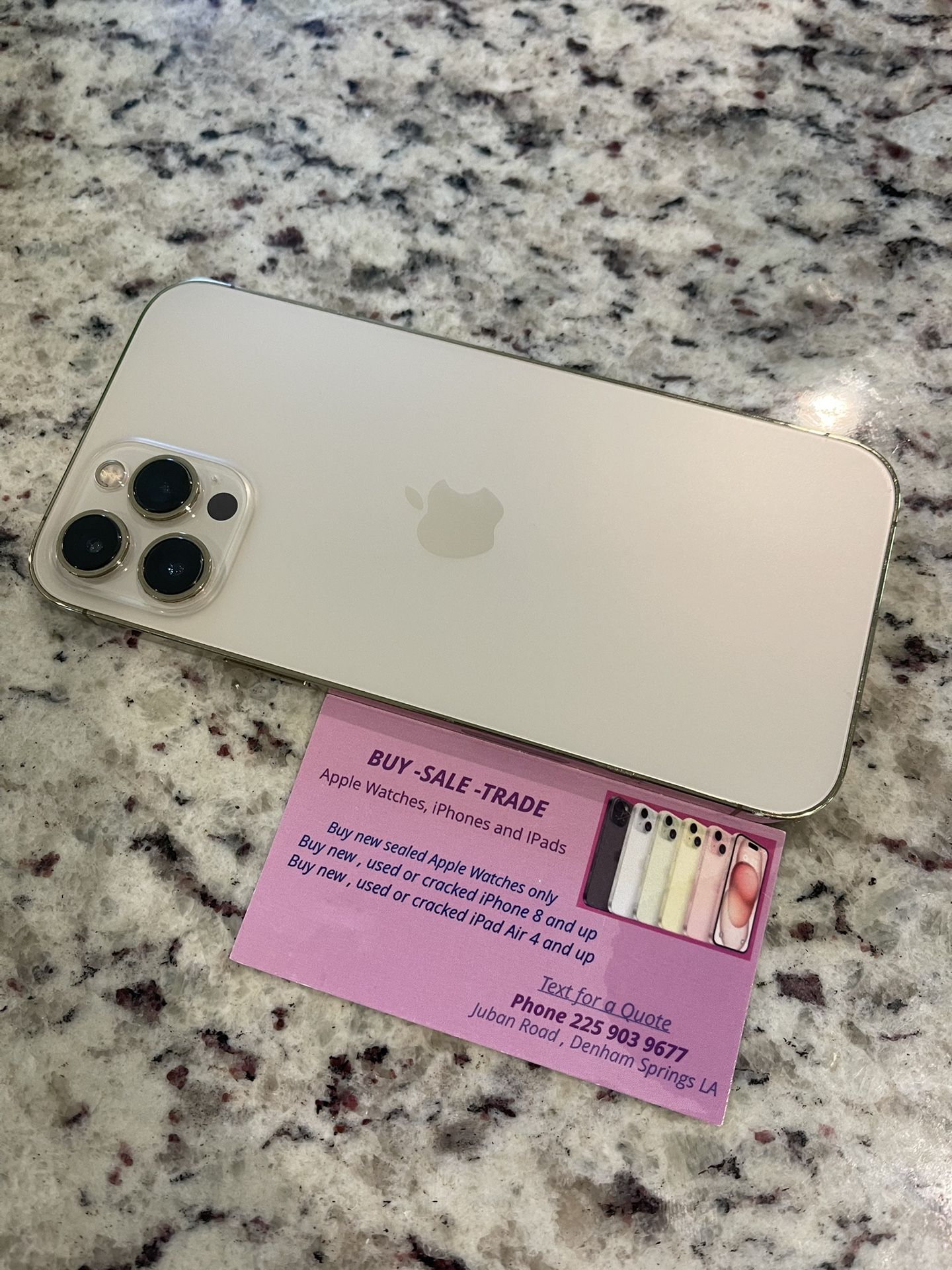 iPhone 12 Pro Max 512gb AT&T, Cricket, Straight Talk, Net 10