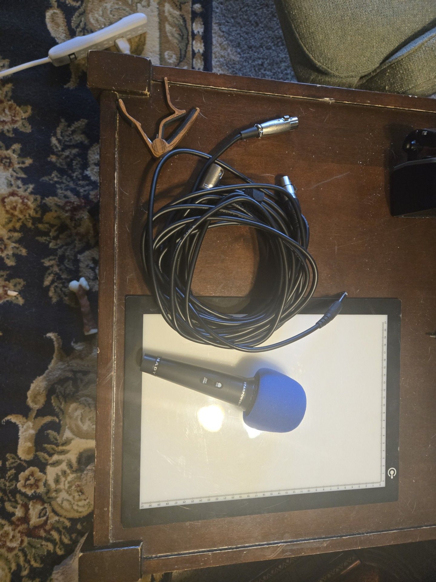 Microphone and stand