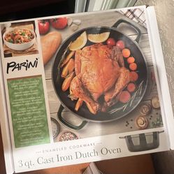 3qt Cast Iron Dutch Oven