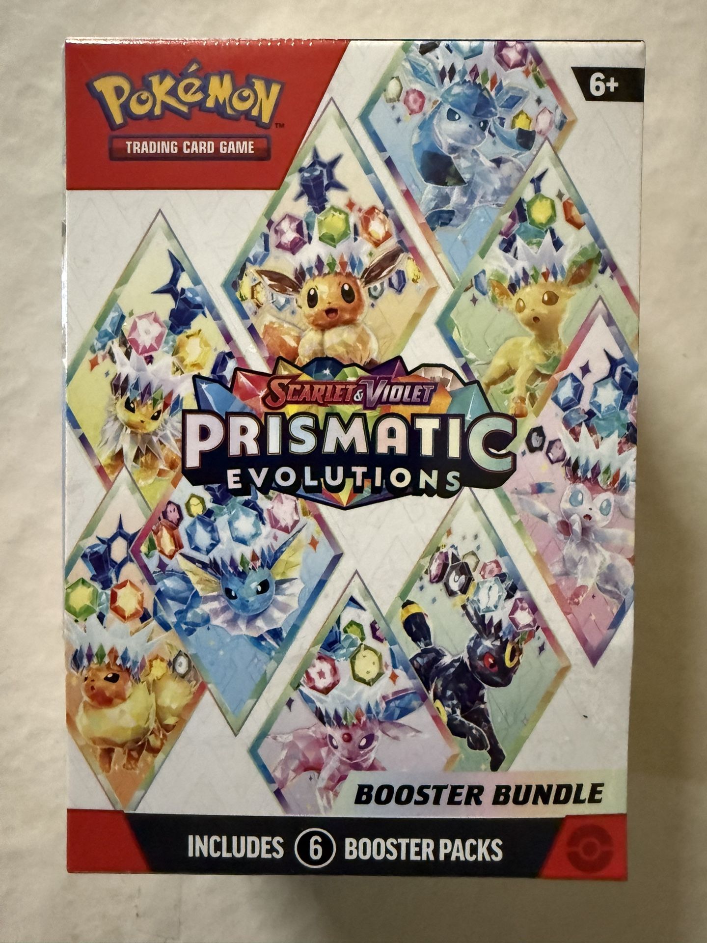 Pokemon Scarlet & Violet Prismatic Evolutions Booster Bundle