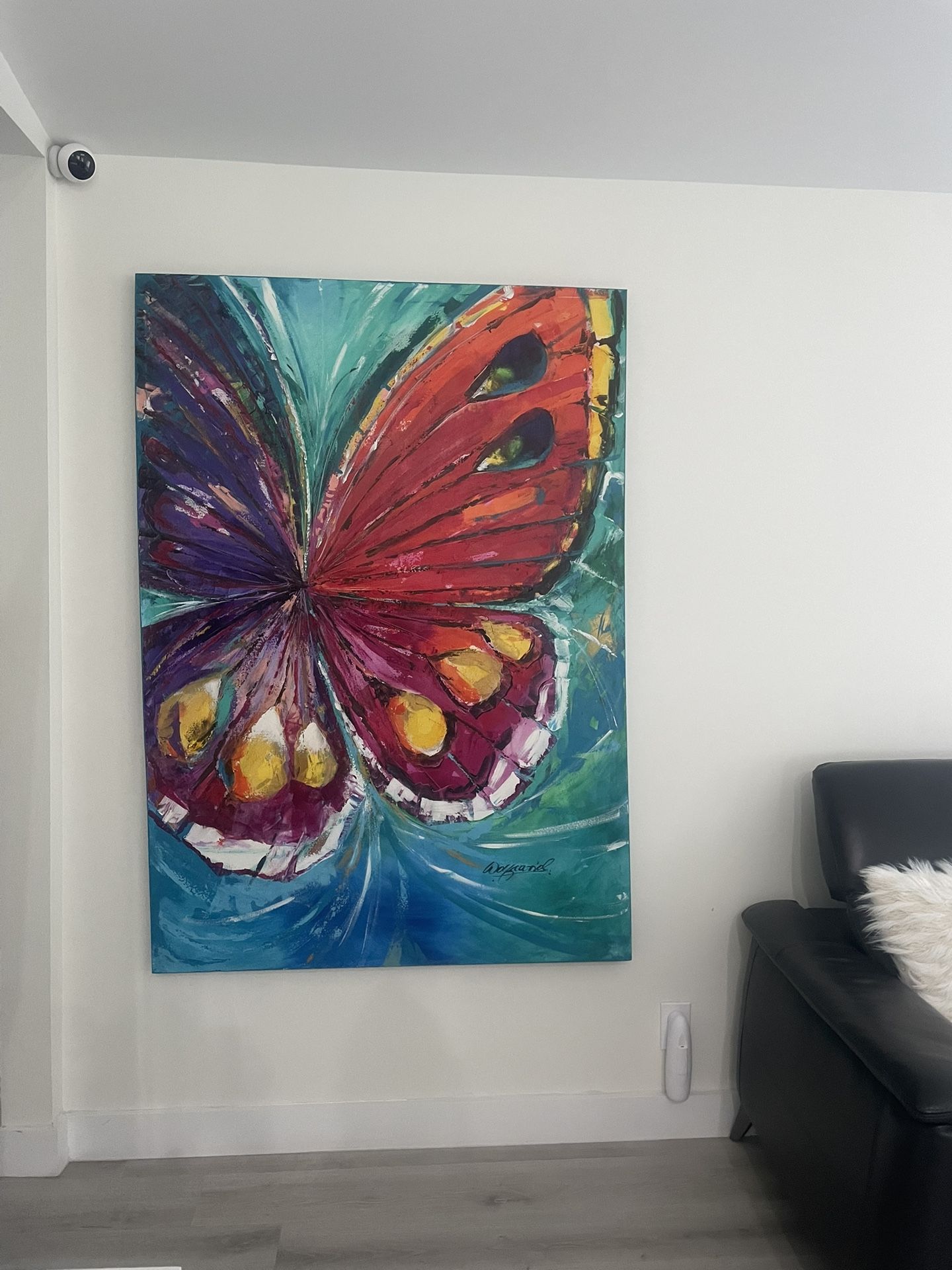 Butterfly painting
