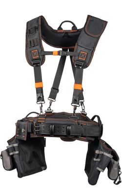 Klein Tools Tool Rig with Padded Belt and Suspenders