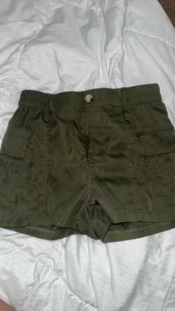 Olive green shorts