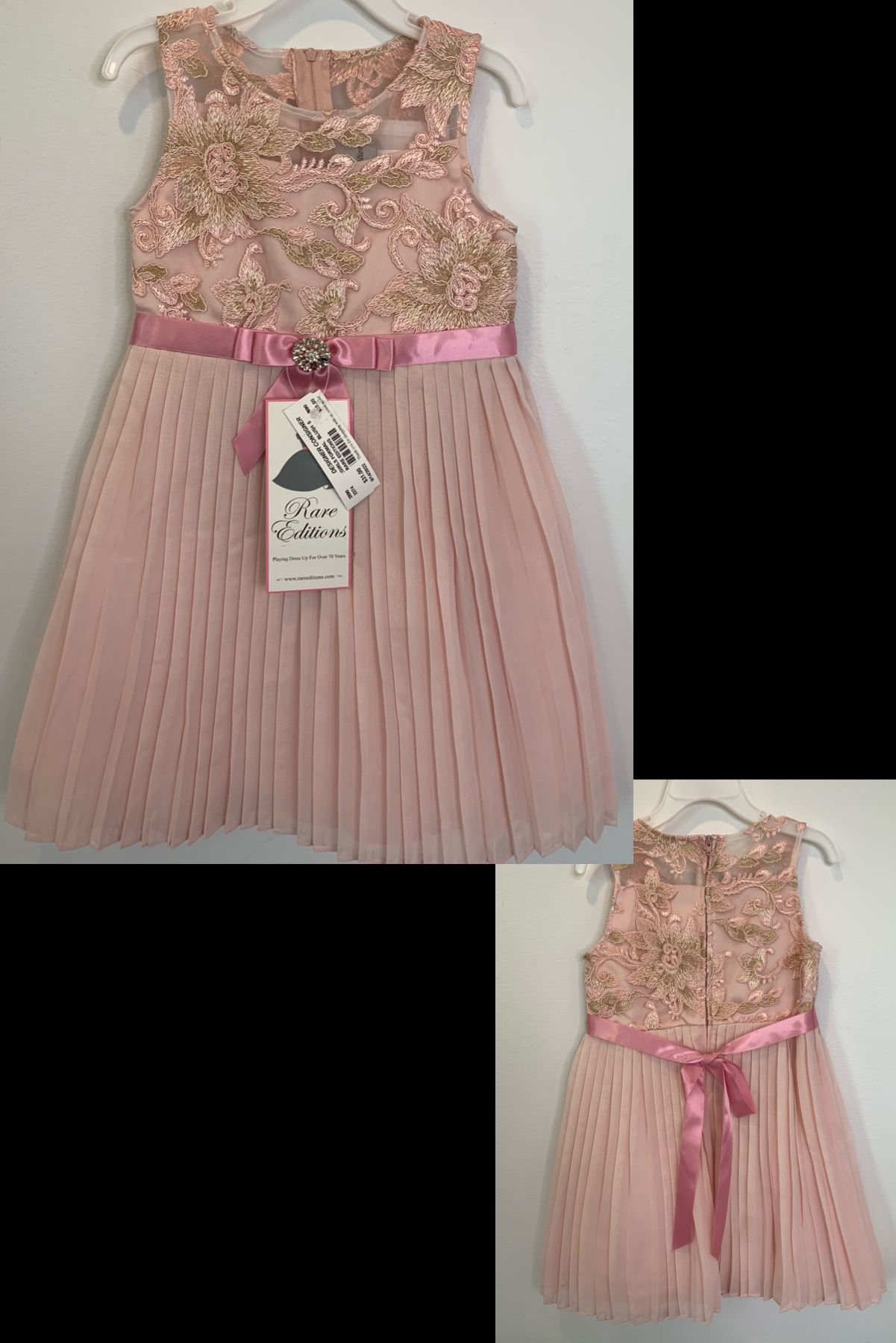 New With Tags, Flower Girl Dress & Girls Special Occasion Dress $31