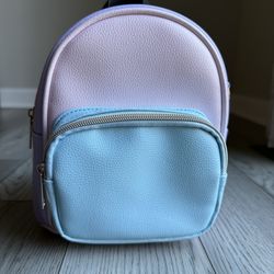 Claire’s Mini Backpack 8.25” Tall 7.5” Wide