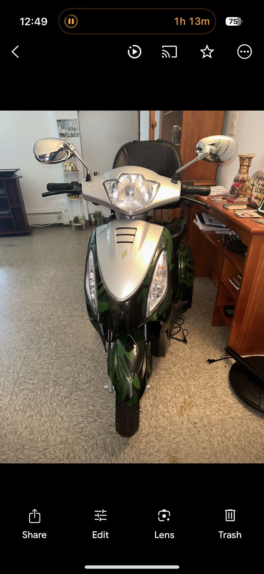 Spinlife EW36 Cruiser 3W, Army Fatigue