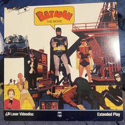 Batman  Laser Video Disk Movie 