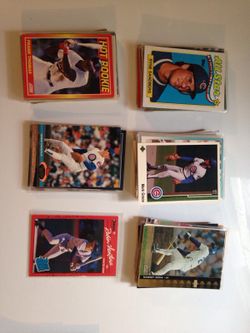 90's Chicago Cubs Sox Cards