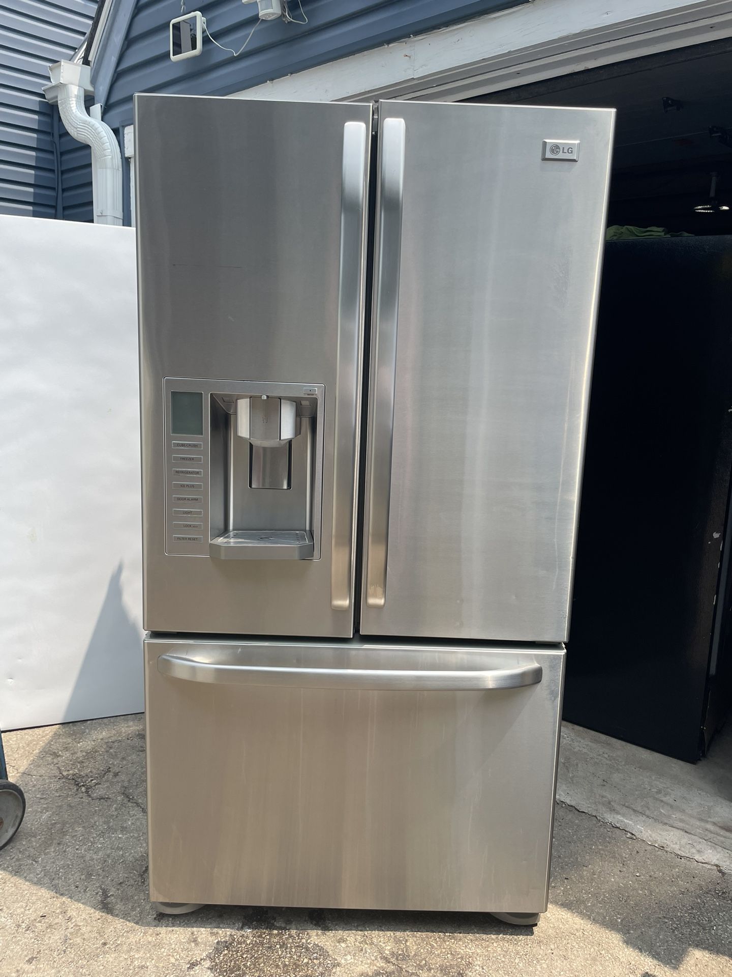 Used French Door Stainless Steel LG