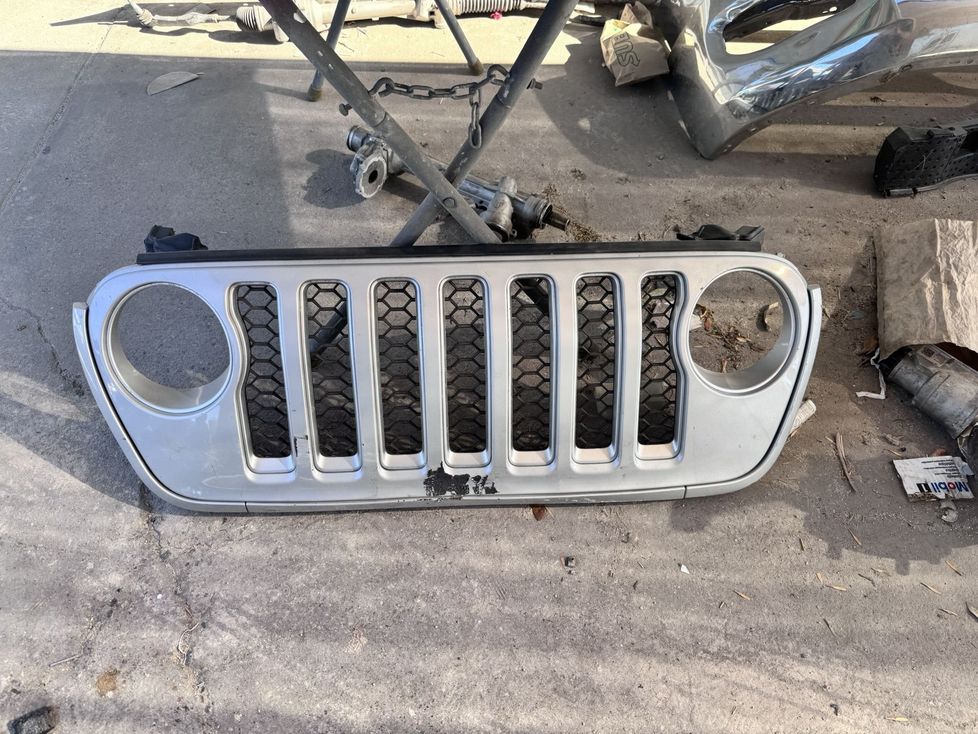 jeep wrangler grill