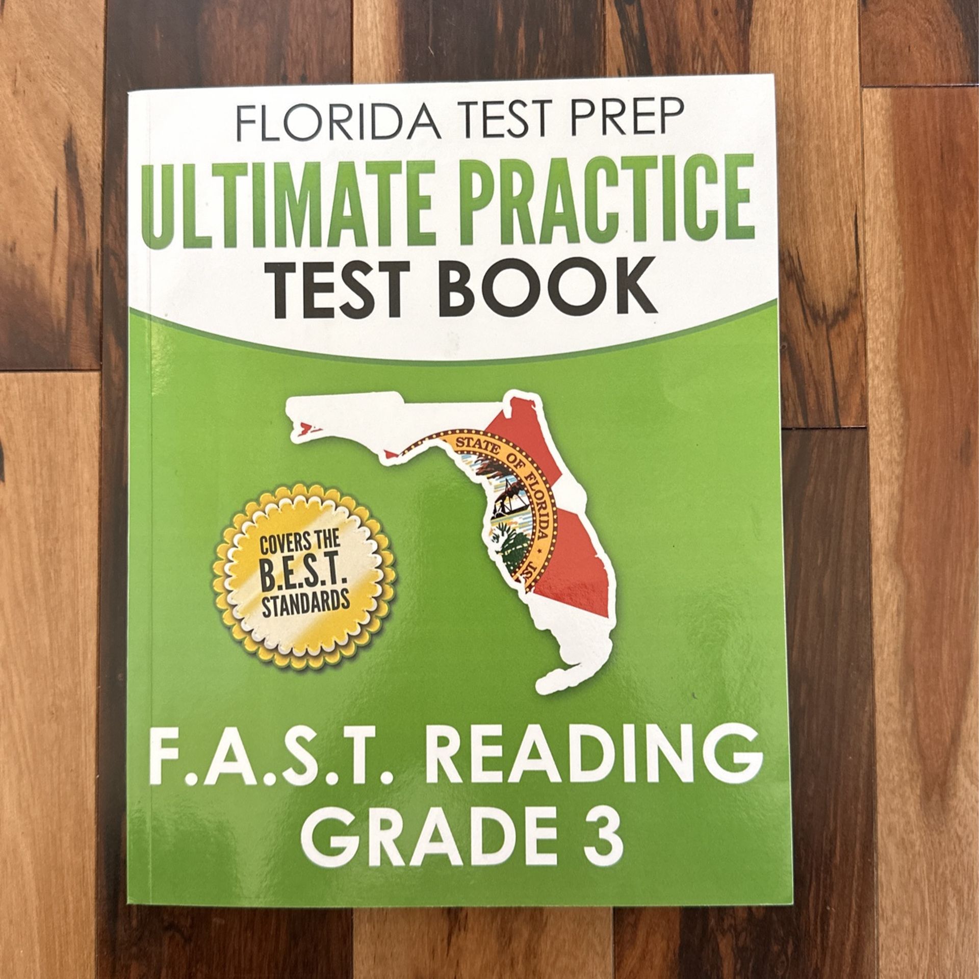 Florida Test Prep Ultimate Practice Test Book F.A.S.T. Reading Grade 3