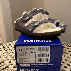 Birkenstock Arizona Shearling Sandals