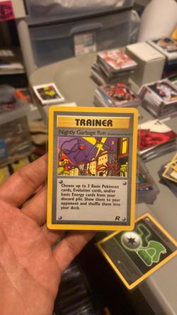 Nightly Garbage Run 2000 Team Rocket #77/82 Unlimited Mint Pokémon Card