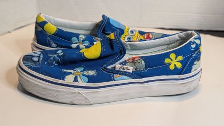 Vans x SpongeBob Classic Slip-On Sneakers 5.5