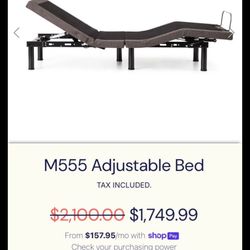 Queen Size Adjustable Bed With Massager