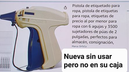 Pistola De Etiquetado..para ropa.