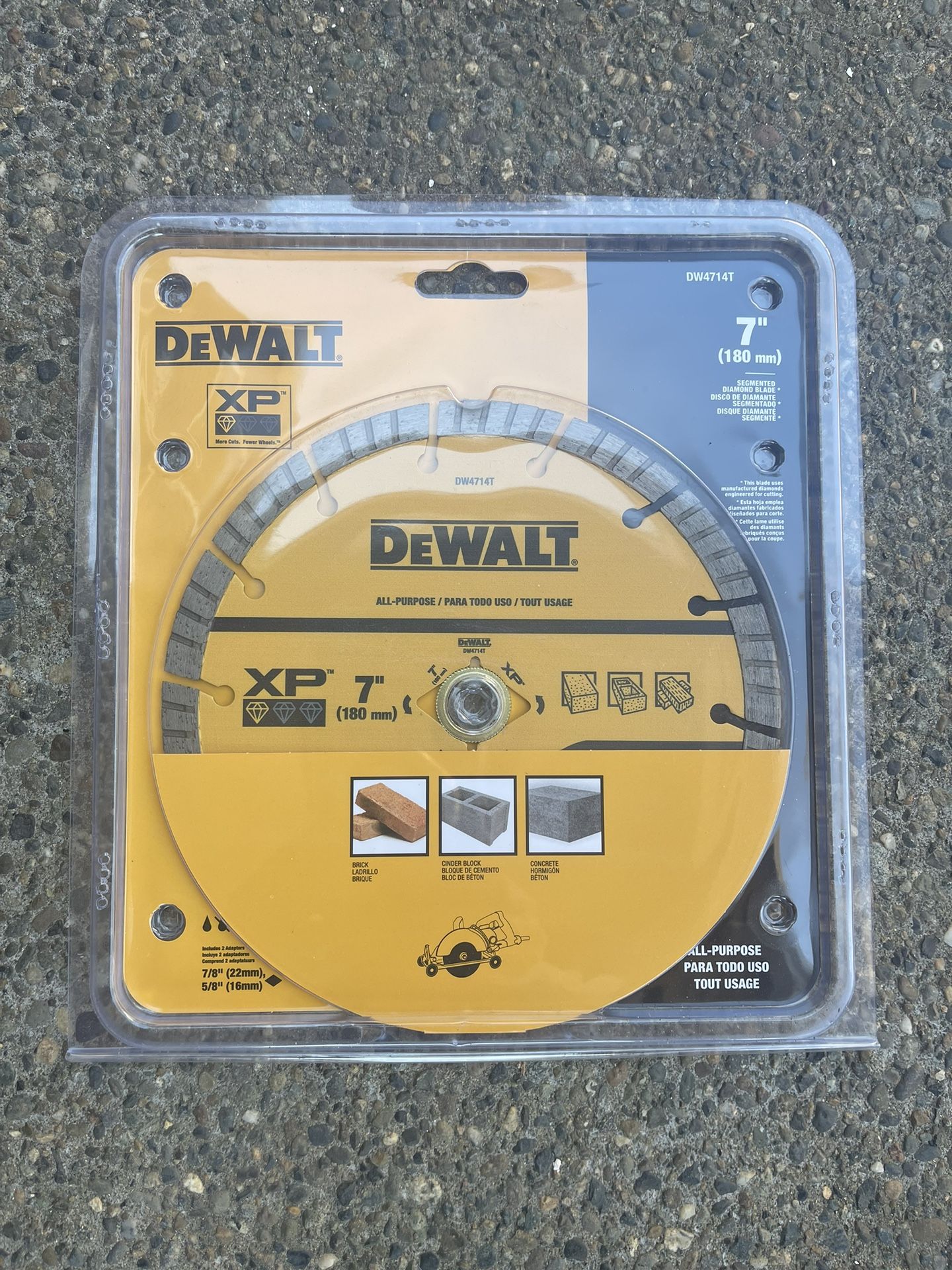 dewalt diamond blade 