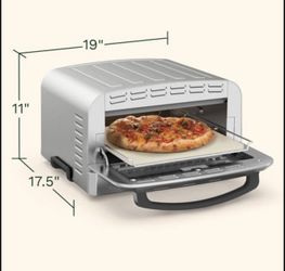 Cuisinart Indoor Pizza Oven – Temp reaches 700°F – Stainless Steel