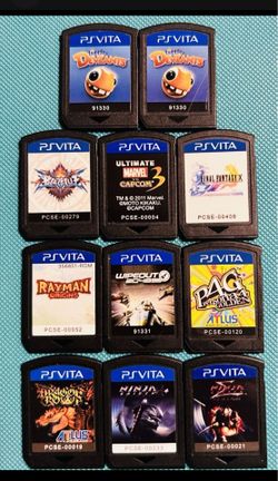 PSVita games lot