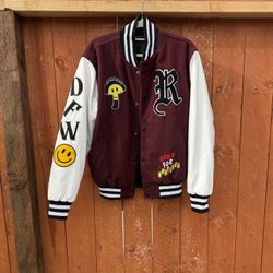 PacSun Mens DFW Varsity Jacket
